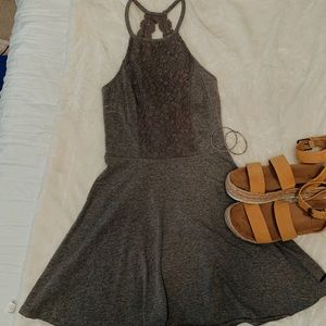 Abercrombie and Fitch gray dress